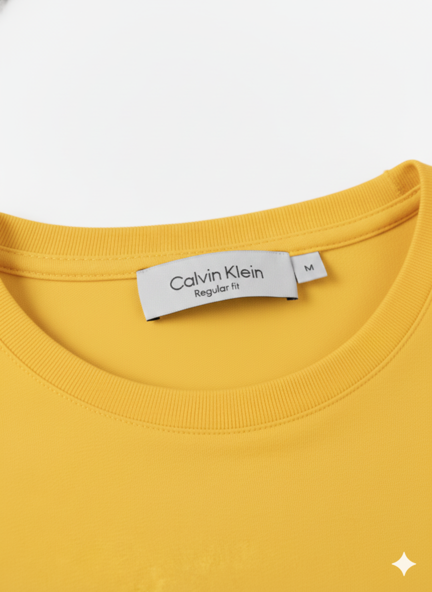 Camiseta Calvin Klein Amarilla