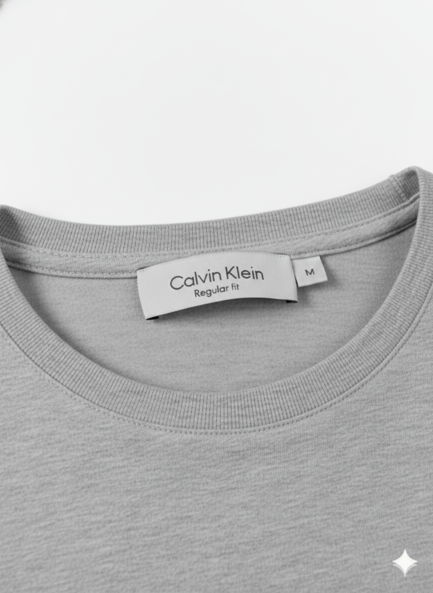 Camiseta Calvin Klein Gris