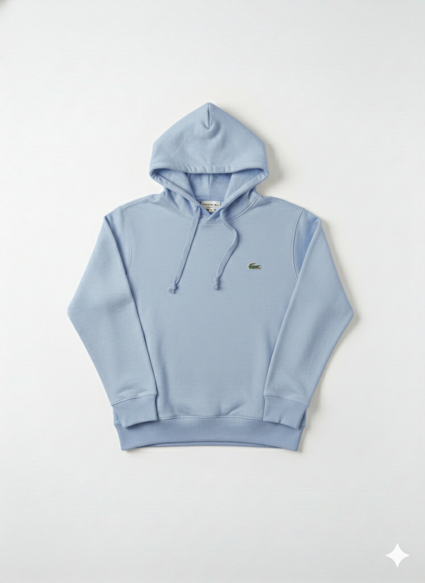 Poleron Lacoste Azul Pastel