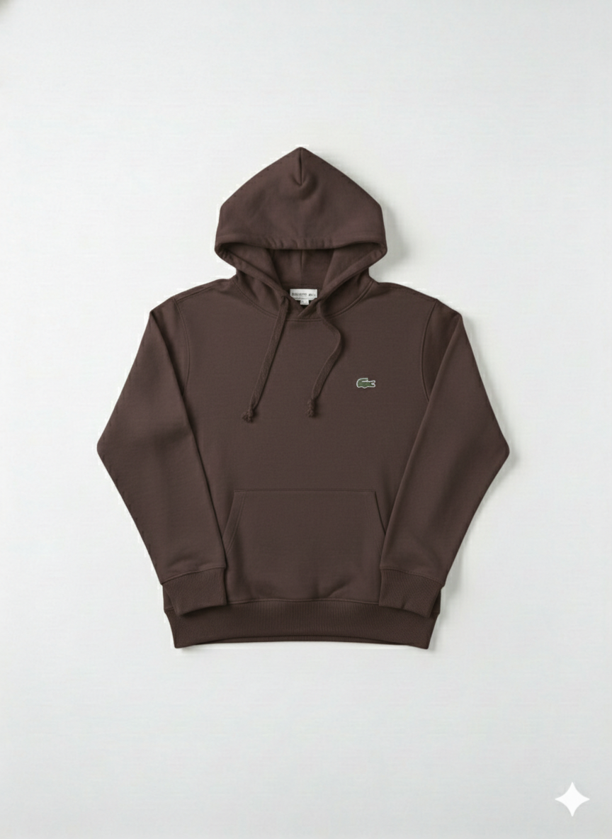 Poleron Lacoste Canguro Cafe