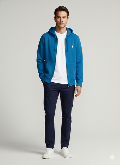 Poleron Polo Ralph Lauren Azul Turqueza